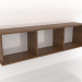 3D Modell Hängeregal SHELF 7 (offen) 1400 mm (Nussbaum hell) - Vorschau