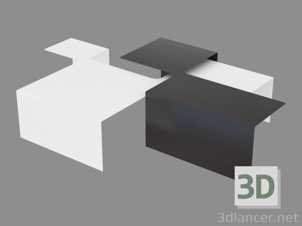 Modelo 3d Mesa de café Table Island - preview