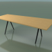 3D Modell Trapeztisch 5437 (H 74 - 120-80x240 cm, furnierte L22-Eiche, V44) - Vorschau