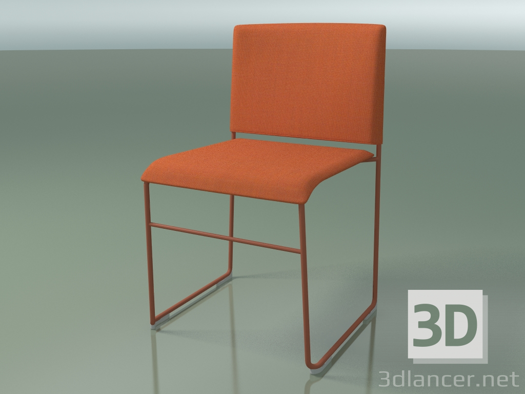 3d model Stackable chair 6602 (removable upholstery, V63) - preview