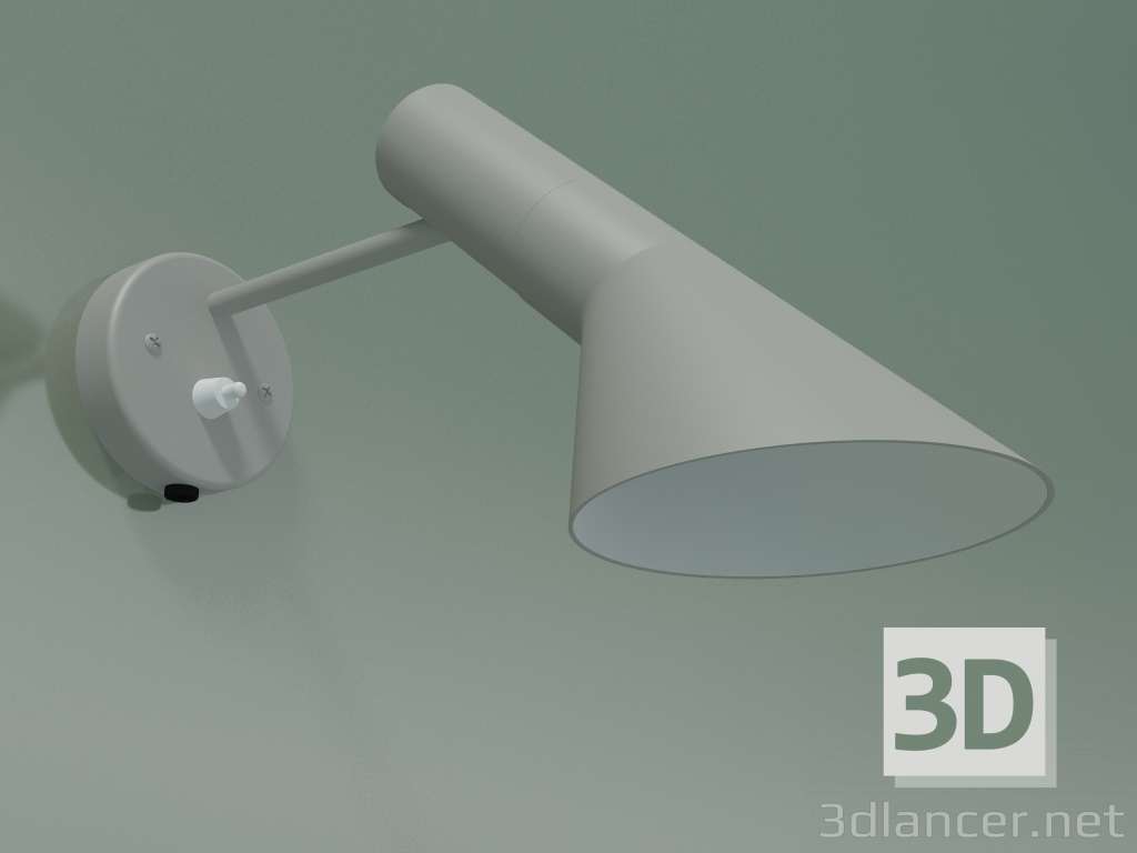 3d model Wall lamp AJ WALL (20W E14, ORIGINAL GRAY) - preview