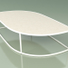 3D Modell Couchtisch 002 (Gres Ivory, Metal Milk) - Vorschau