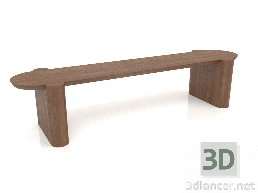 3d модель Банкетка BK 03 (1600х400х350, wood brown light) – превью