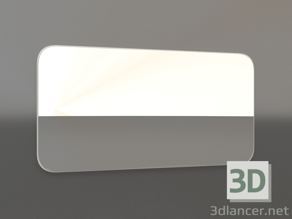 3d model Espejo ZL 27 (850x450, gris claro) - vista previa