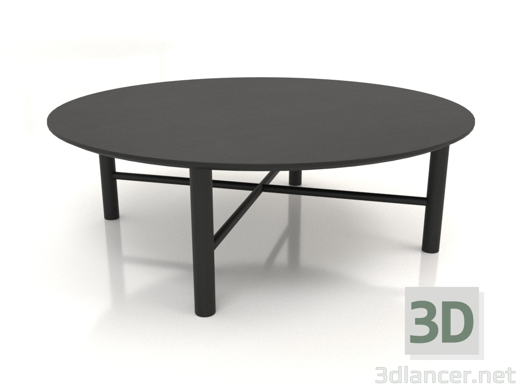 modèle 3D Table basse JT 061 (option 2) (D=1200x400, bois noir) - preview