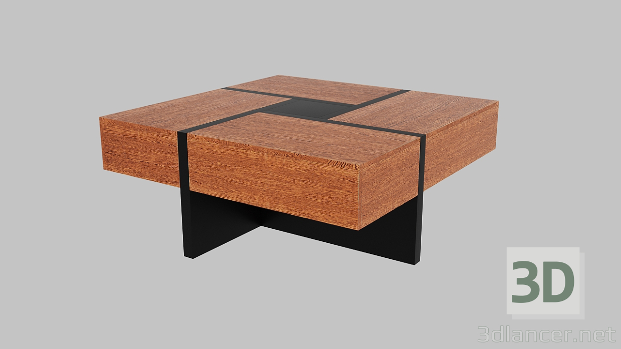 modèle 3D Table basse - preview