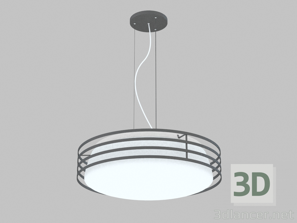 3d model Chandelier Moon (1516-3P) - preview