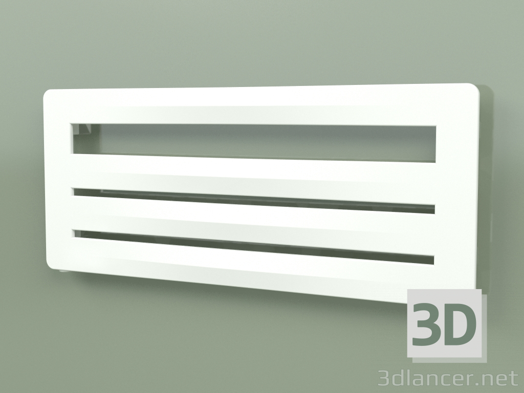 3d model Barra de toalla calefactable Aero HG (WGARG037090-SX, 370х900 mm) - vista previa