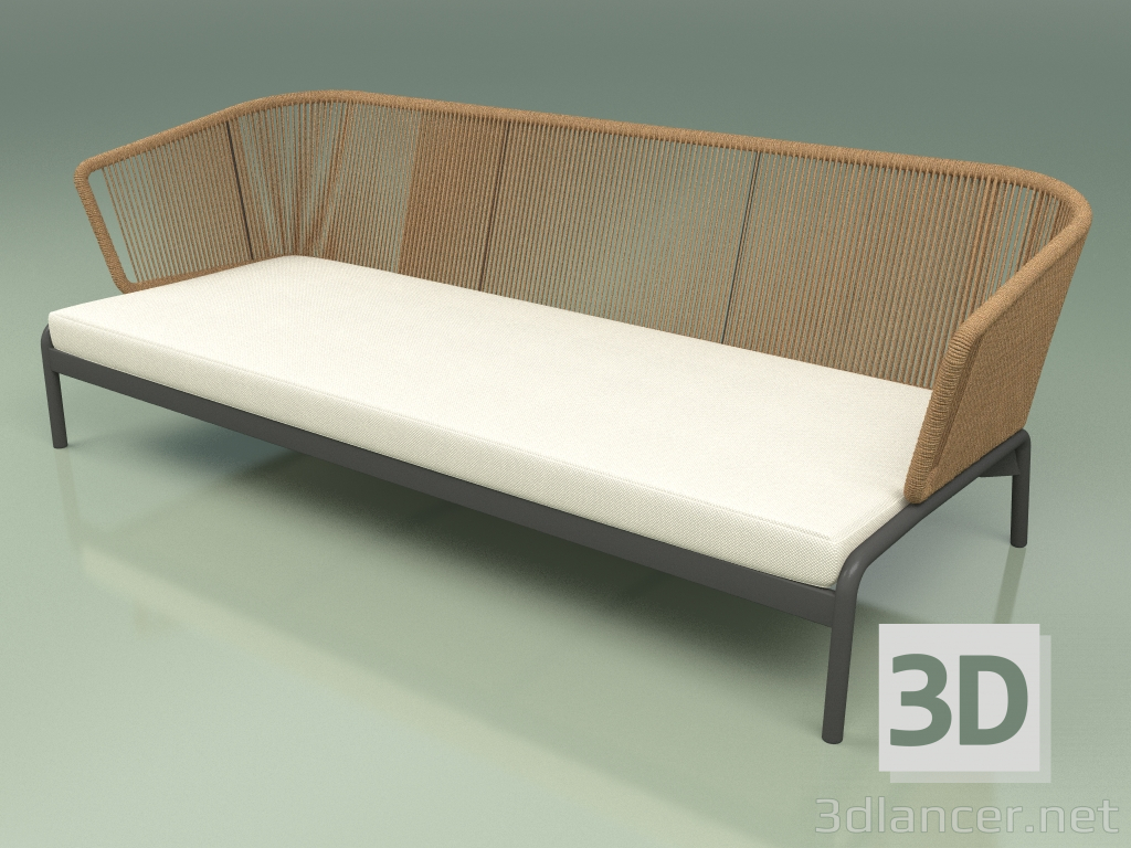 3D Modell Sofa 003 (Kordel 7mm Tabak) - Vorschau