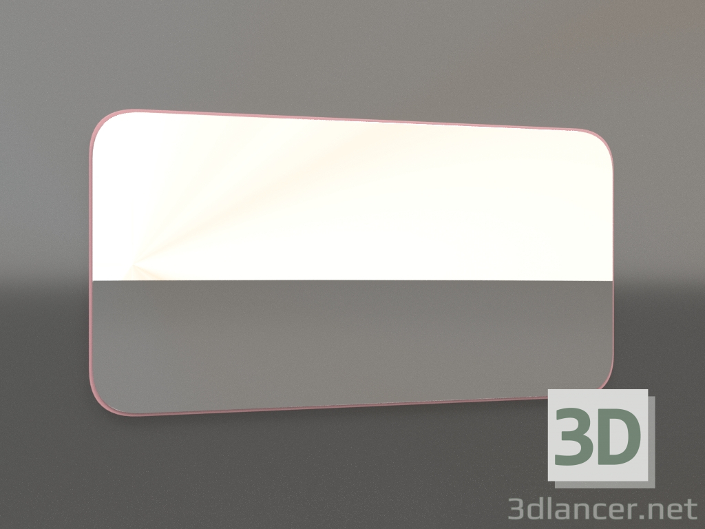 3d model Espejo ZL 27 (850x450, rosa pálido) - vista previa