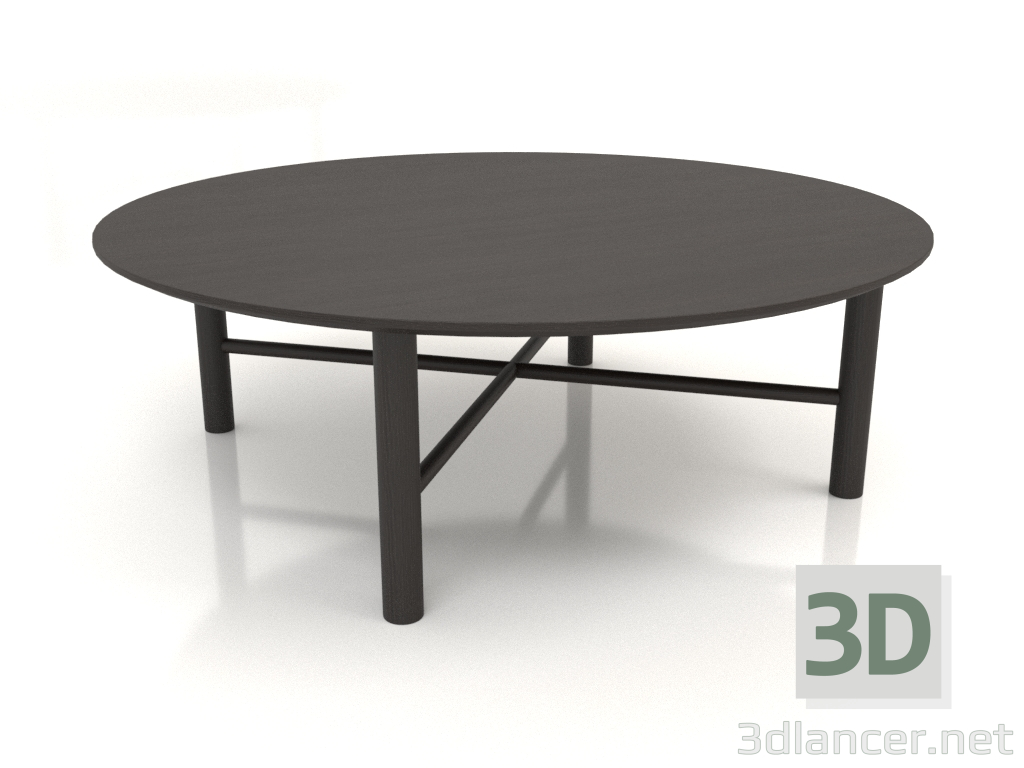 3d model Coffee table JT 061 (option 2) (D=1200x400, wood brown dark) - preview