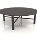 3d model Coffee table JT 061 (option 2) (D=1200x400, wood brown dark) - preview