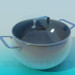 modello 3D Casseruola - anteprima