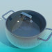 modello 3D Casseruola - anteprima