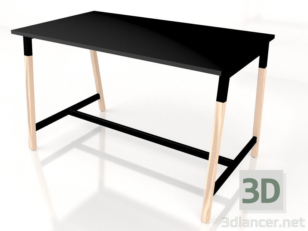 modello 3D Tavolo alto Ogi High PSD728 (1815x1000) - anteprima