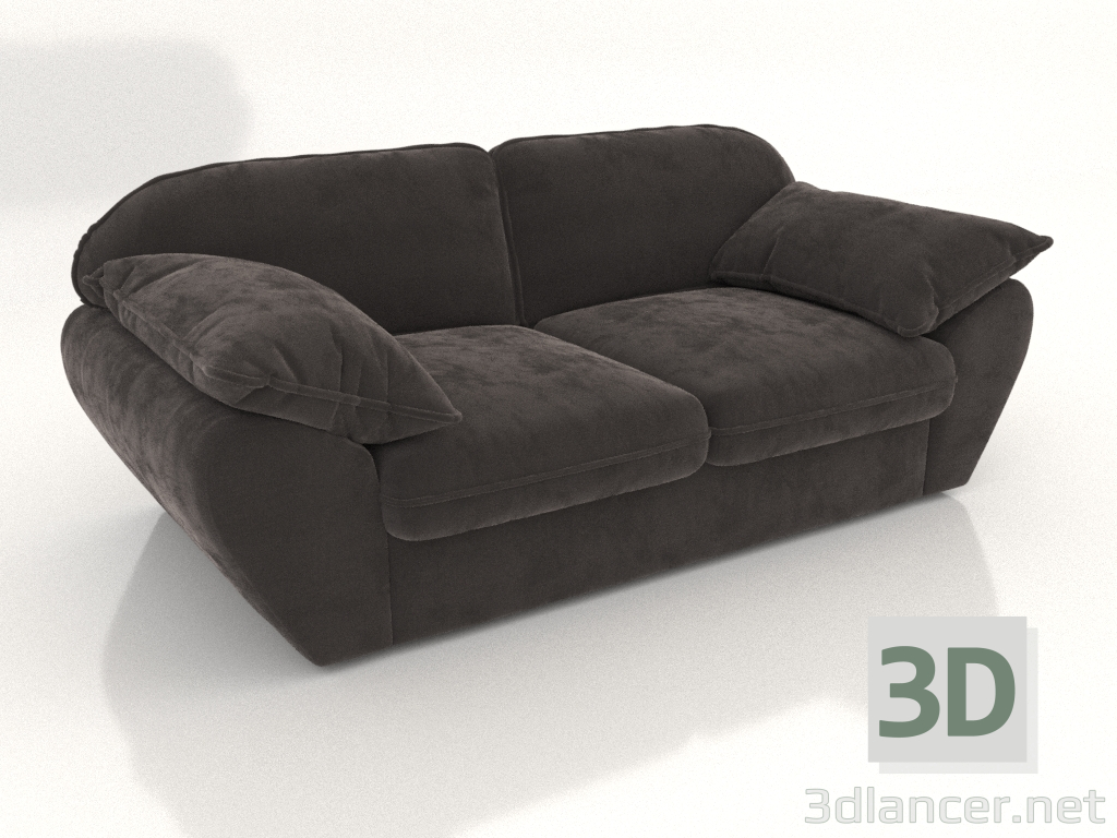 3d model Sofá 2 cuerpos LOUNGE - vista previa