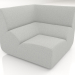 3d model Sofa module (inner corner, 3 cm) - preview