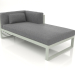 3d model Modular sofa, section 2 right (Cement gray) - preview