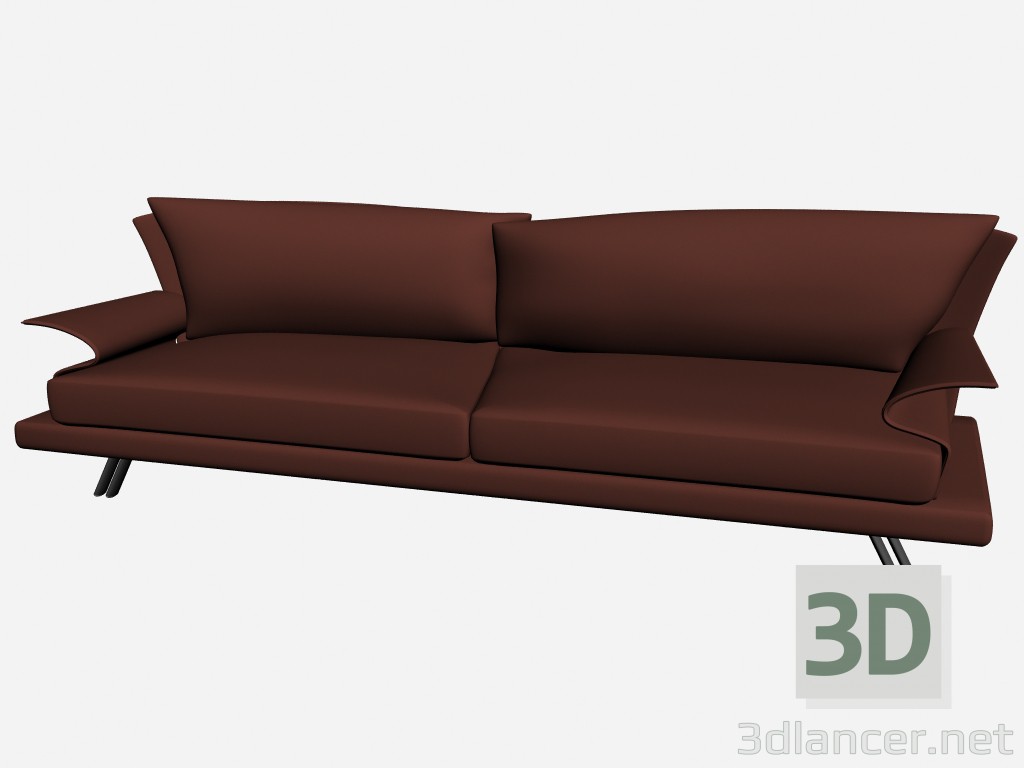 3D Modell Sofa Super Roy 3 - Vorschau