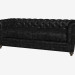 Modelo 3d Sofá de couro duplo 90 '' CLUB LEATHER SOFA (7842-3009 ST) - preview