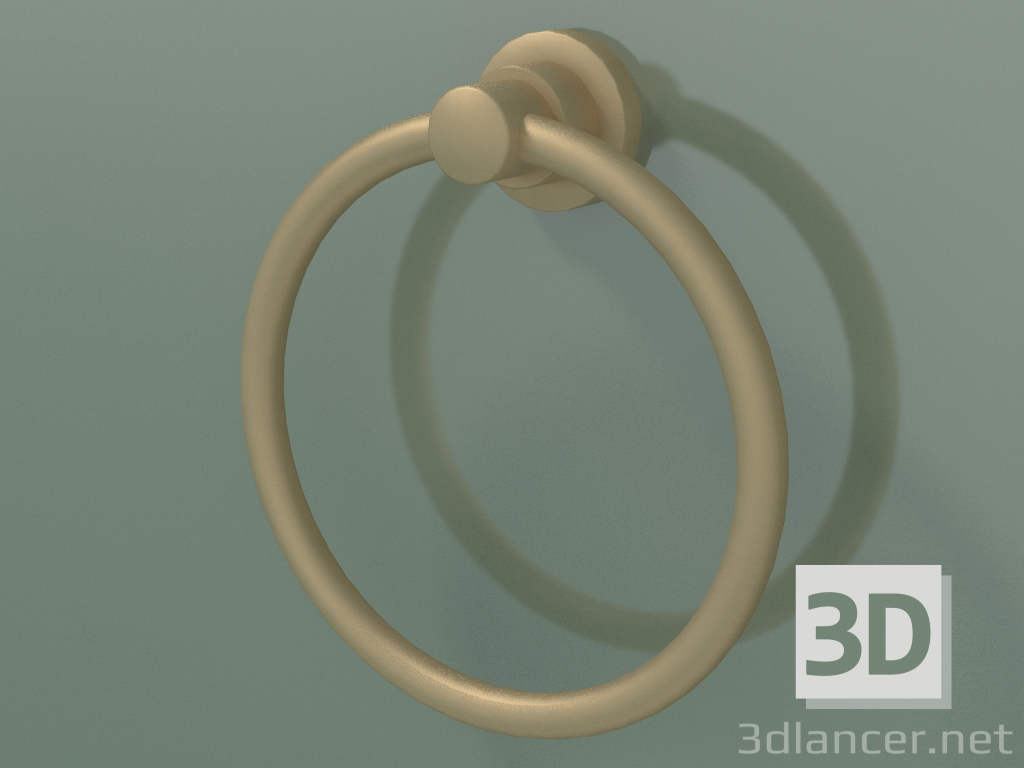 modello 3D Porta asciugamani ad anello (41721140) - anteprima