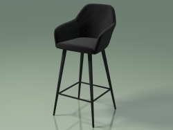 Silla de bar Antiba (111834, negro)