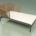 modello 3D Chaise longue 004 (Corda 7mm Tabacco) - anteprima