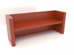 Banc VK 07 (1800x524x750, terre cuite)