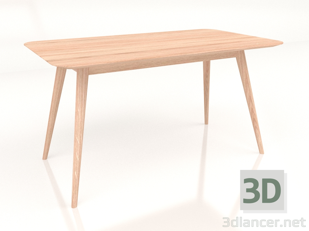 Modelo 3d Mesa de trabalho Stafa 140 - preview