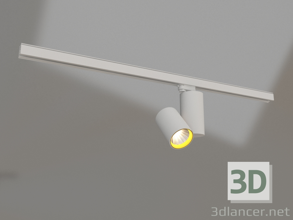 3d model Lamp SP-POLO-TRACK-TURN-R85-15W Day4000 (WH-GD, 40 °) - preview