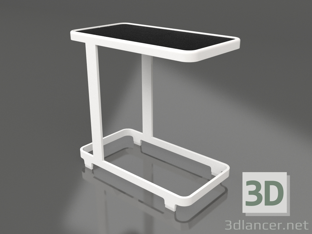 Modelo 3d Mesa C (DEKTON Domoos, Branco) - preview