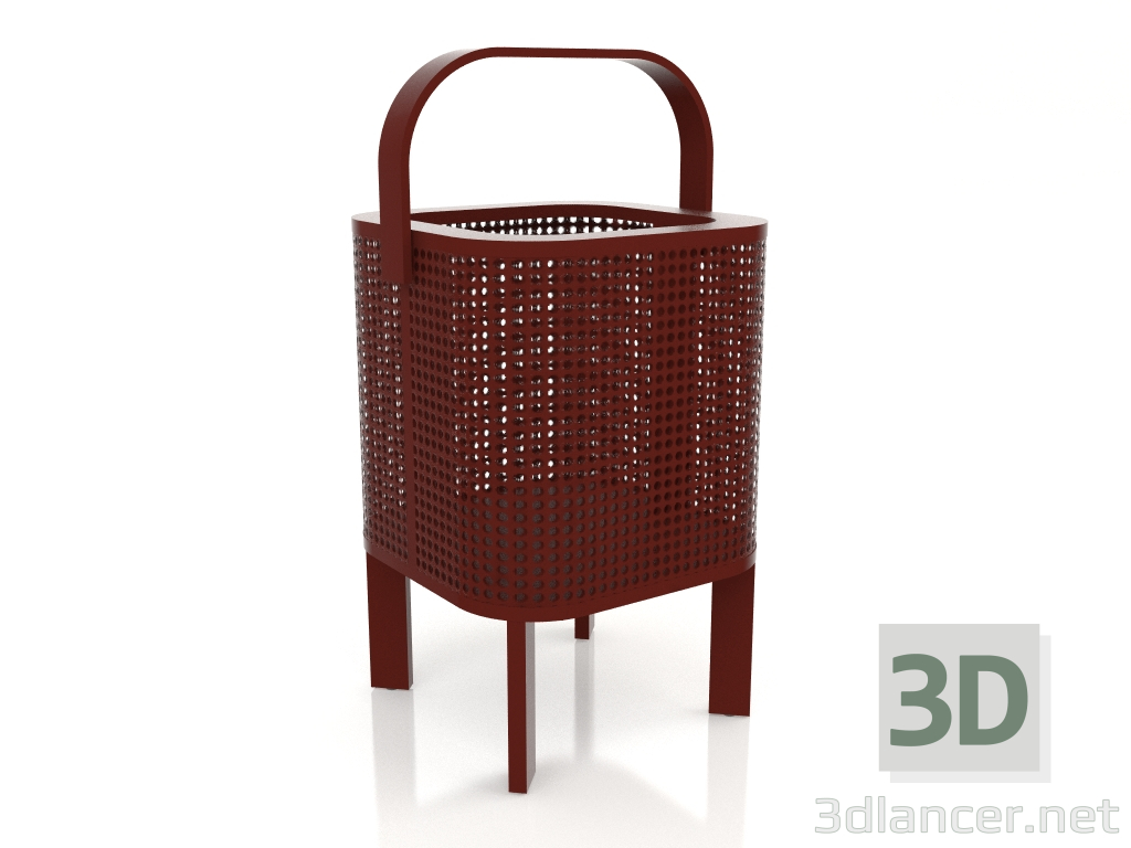 3d модель Коробка для свічок 1 (Wine red) – превью