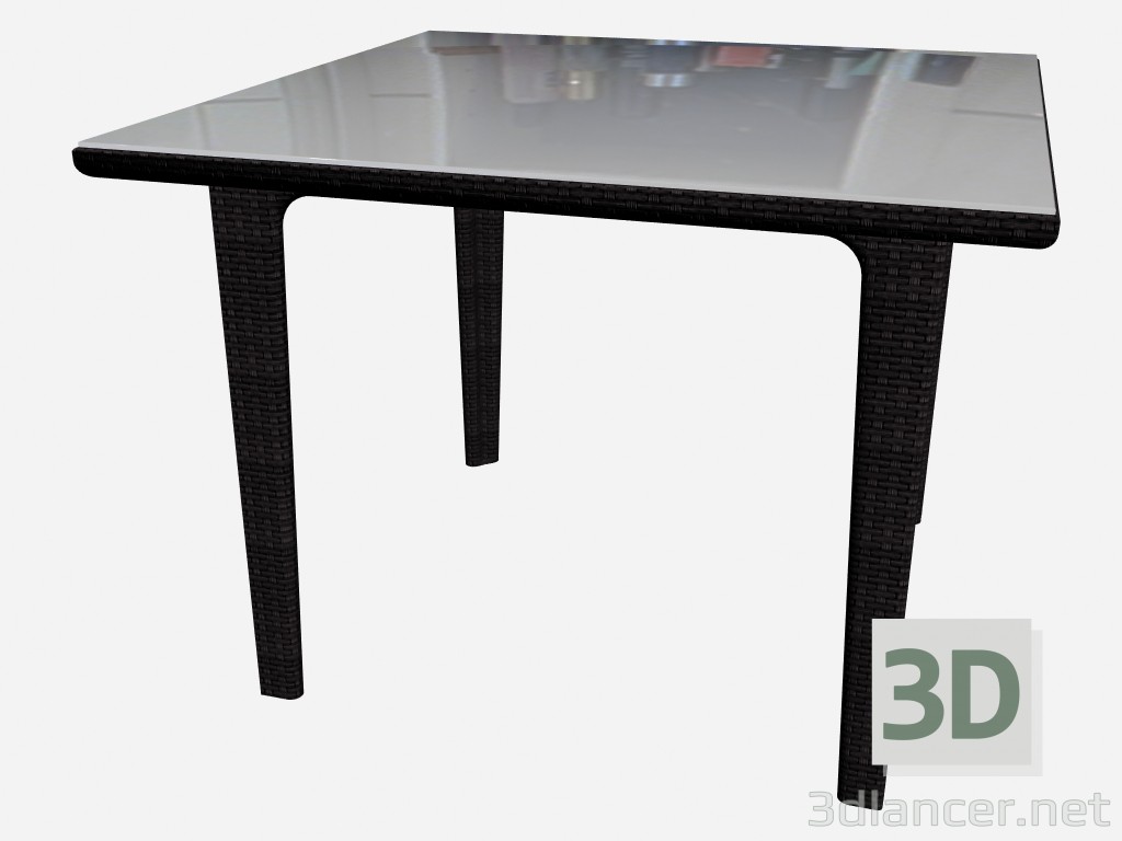 modello 3D Tavolo da pranzo Tavolo Base 6482 88101 - anteprima