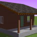 3d house number 2 model buy - render