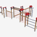 3d model Children's play complex (7818) - preview