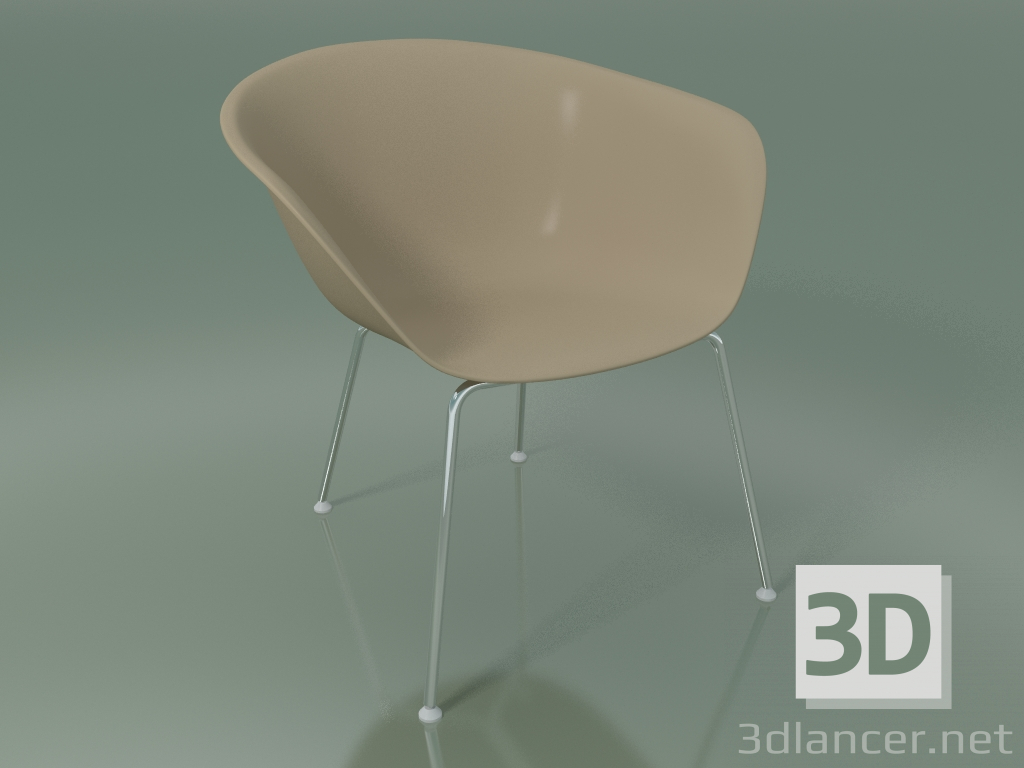 modèle 3D Chaise longue 4202 (4 pieds, PP0004) - preview