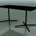 Modelo 3d Mesa retangular com base dupla 5527, 5507 (H 74 - 79x179 cm, Preto, V39) - preview