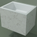 3d model Wall-mounted washbasin (02R122101, Carrara M01, L 48, P 36, H 36 cm) - preview