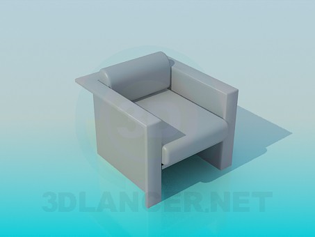 modèle 3D Fauteuil - preview