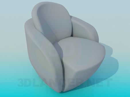 3D Modell Stuhl - Vorschau