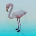 modello 3D Flamingo - anteprima