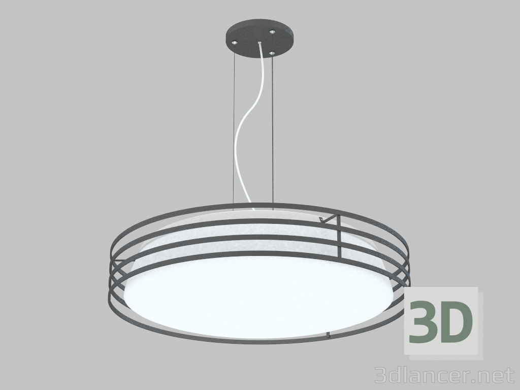 3D Modell Mond Lüster (1516-4P) - Vorschau