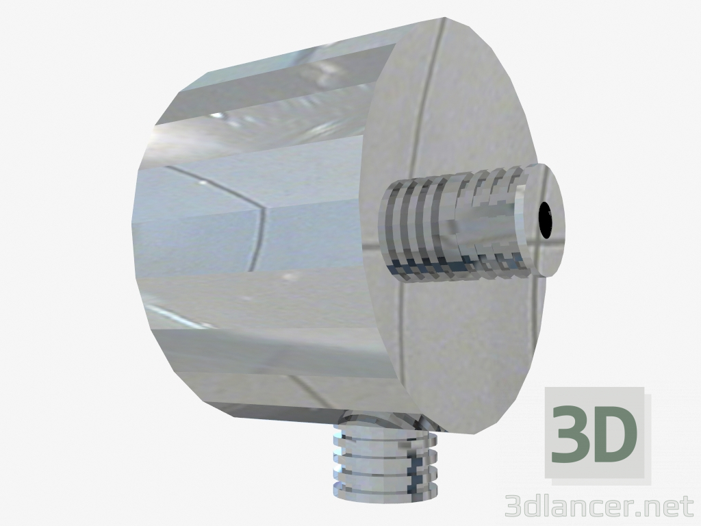 Modelo 3d Conector de canto Cascada (NAC 054K) - preview