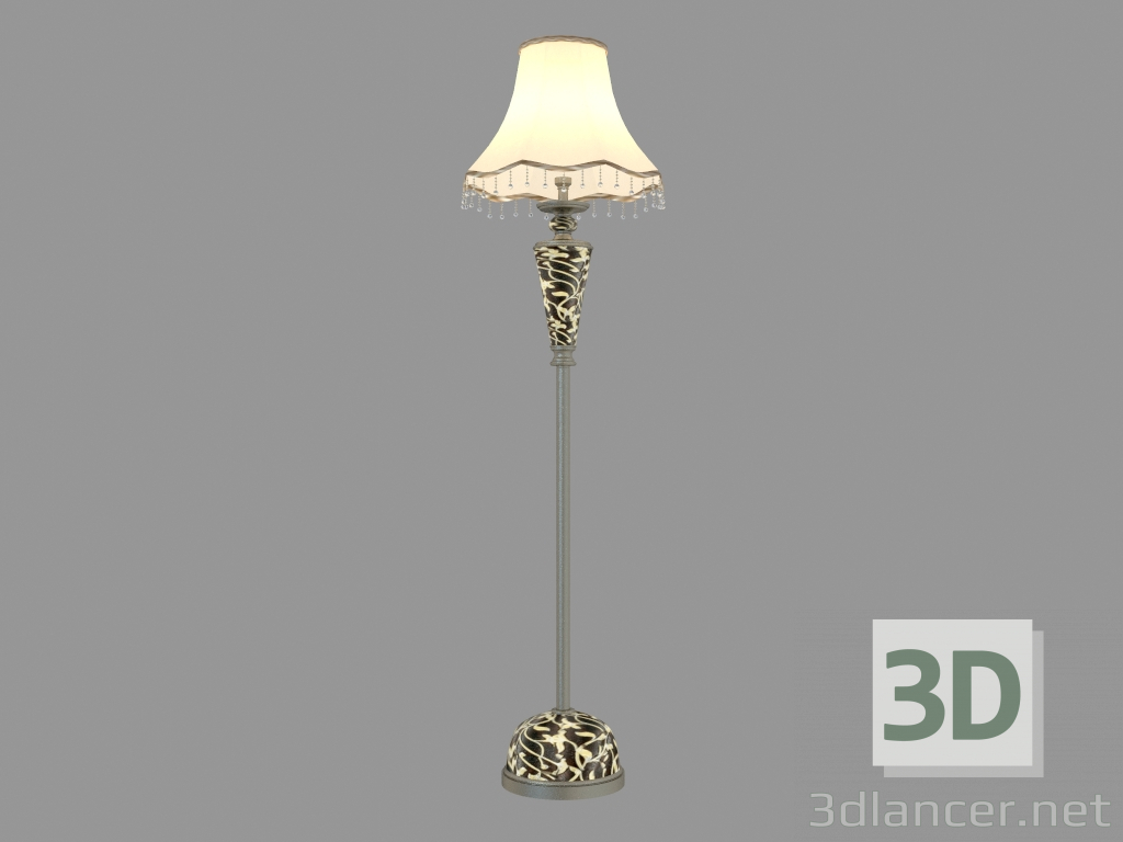 modèle 3D Lampadaire Perry (2456 1F) - preview