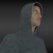 3d Men `s sweater model buy - render