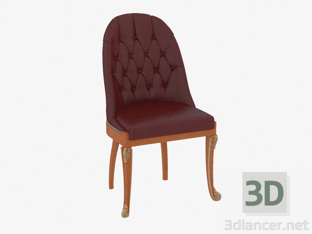 3d model Silla tapizada (13520) - vista previa