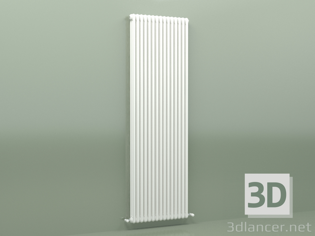 Modelo 3d Radiador TESI 3 (H 2200 15EL, branco padrão) - preview