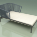 3D Modell Chaiselongue 004 (Kordel 7mm Teal) - Vorschau