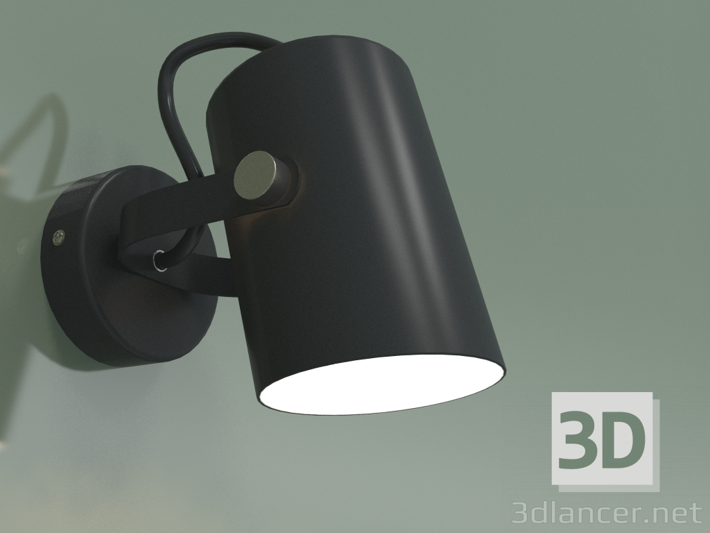 3d model Spot Italio 20093-1 (negro) - vista previa