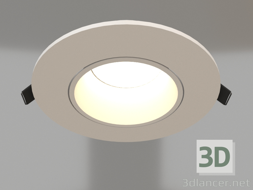 3d model Recessed luminaire (6835) - preview